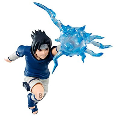 Naruto Effectreme Actionfigur Uchiha Sasuke aus Kunststoff, von Bandai.