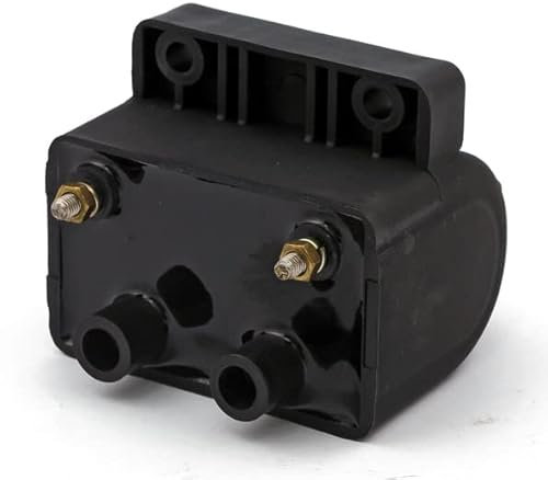 Dock66 Motorcycle Parts OEM Style Zündspule 12V, 3 Ohm schwarz für Harley BigTwin und Sportster 85-03