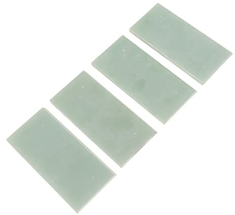 Deosdum 4Pcs Lama a Palette per Pompa a Vuoto per Accessori per Parti di Pompe a Vuoto per Mungitrici Mobili (246X60X6mm)