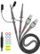 zalati oscilloscope kit de 2 sondes de test p6100 avec accessoires pour oscilloscopes 100MHz