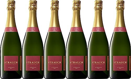 Strauch Sektmanufaktur Strauch Brut (herb) Bio (6 x 0.75 l)