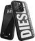 Diesel Schutzhülle für iPhone 15 Pro, schwarz-weißes Design, stoßfester Fallschutz, kompatibel mit kabellosem Laden, erhöhte Kanten