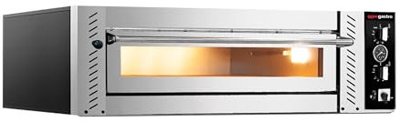 GGM Gastro | POE630T | Elektro Pizzaofen - 6x 30cm (Tief) - Manuell