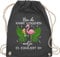 Turnbeutel Rucksack - Karneval & Fasching - Taschen - Bin da kann losgehen und ja es eskaliert eh I Flamingo Kostüm Lustig Mallorca - Unisize - Dunkelgrau - flamingo-rucksack karnevalsbeutel