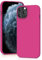 YATWIN für iPhone 11 Pro Max Hülle, Premium Silikon Handyhülle mit Kameraschutz, Seidig-Weicher Berühren Ultra Dünne Stoßfeste Kratzfeste Schutzhülle, Magenta