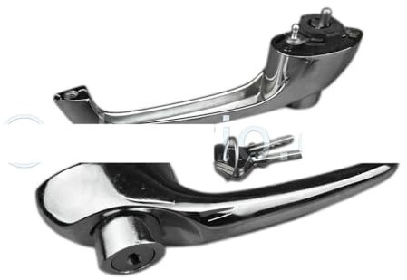 Maniglie Esterne con Chiavi Compatibile con Fiat 500 Epoca