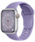 ELETTRONEO SBC1 Cinturino per Apple Watch Ultra 2 49mm, Serie 10 46mm, 9 8 7 45mm 41mm, SE 6 5 4 44mm 40mm, 3 2 1 42mm 38mm Donna Uomo Band Bracciale Sport Silicone, Lavanda