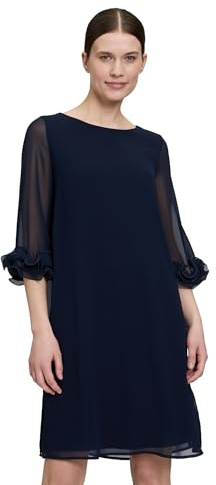 Vera Mont Damen Cocktailkleid mit Rüschen