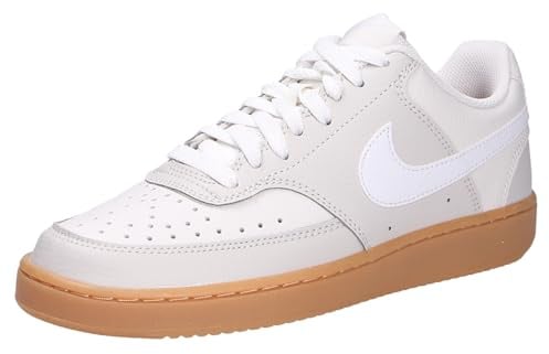 NIKE IB7939-072 W Court Vision LO Damen Light Bone/White-Phantom-Gum Yellow EU 37.5