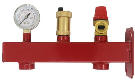 Soporte para vaso de expansión soporte de pared accesorios de acero al carbono soporte para montaje en pared vaso de expansión para bomba de agua vaso de expansión para coche (soporte kit)