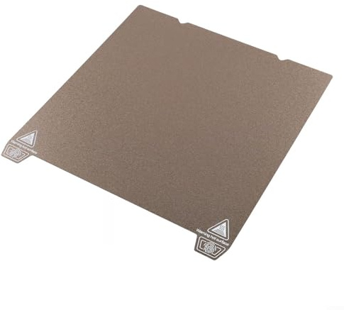 Yuanpgky PEI Plaque de construction 235 x 235 mm pour imprimantes 3D, plateau d'impression magnétique flexible pour série -3 et pour CR-20, texturé double face pour PLA pour PETG ABS (PEI + PEI)