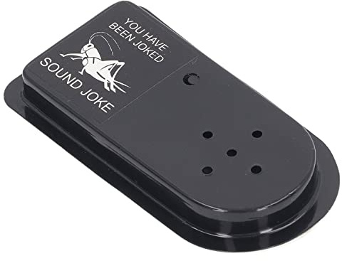Haofy Grillen-Sound-Streichspielzeug, Kompakter Geräuschmacher mit Automatischer Abschaltung, Lustiges für und Freunde (Black)