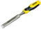 STANLEY 0-16-877 Scalpello per Legno Dynagrip, Giallo/Nero, 18MM