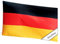 Bull & Bear Deutschland Flagge, 150x90 cm groß, Fußball EM 2024 Deutschland Fahne, in Schwarz Rot Gold, Fanartikel für Fanmeile und Public Viewing