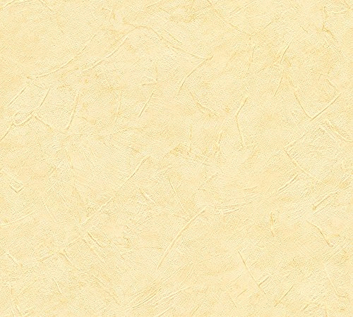 A.S. Création Tapete - Erdton, Wandfarbe, Botanisch, Modern, Papier