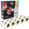 10 Rollen SLP-2RL SLP-2RLH 28mm x 89mm (130 Etiketten/Rolle) Etiketten kompatibel für Seiko Smart SLP Pro Plus 100 120 200 220 240 410 420 430 440 450