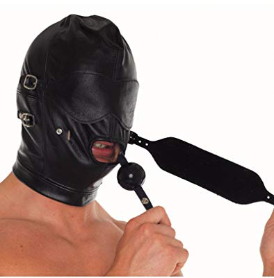Rimba Bondage Play Kopfmaske, Schwarz, Einheitsgröße