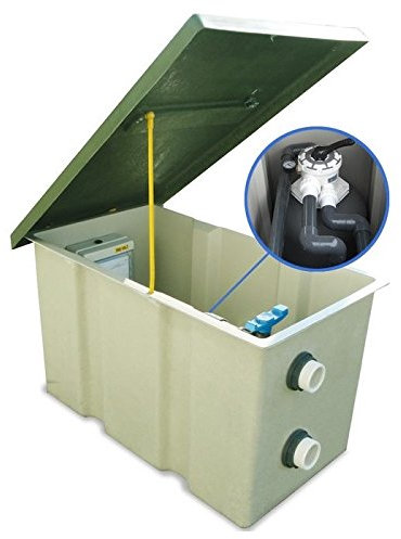 Cpa Piscine - Locale Tecnico Mac 6 Interrato Vuoto Con Coperchio H 80 cm Gruppi Filtro Fino A
