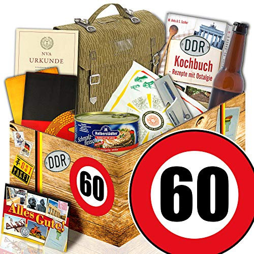60. Geburtstag/NVA Box/Geschenke für Männer/DDR Paket