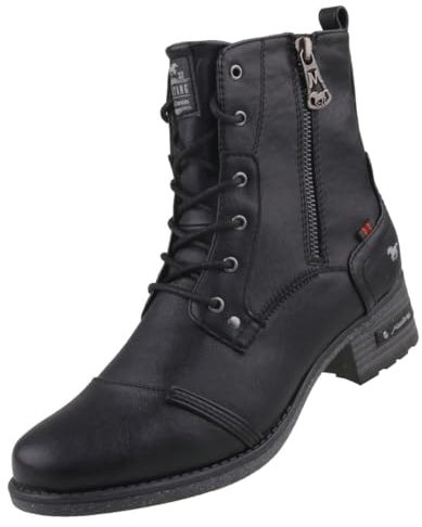 Mustang Femme 1229-513 Bottine, Noir, 39 EU