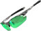 ATTCL Sonnenbrille Herren - Verbesserte Polarisierte Sportbrille Ultraleicht UV-Schutz Sonnenbrillen 7027-C4 Clear+Green UV400 CAT 3 CE