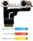 MMOBIEL Frontkamera Flex Kabel Kompatibel mit iPhone 12 Pro Max 2020 12 MP - Vordere/Front Kamera Ersatz - Front Camera - Inkl. Schraubenzieher