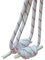 YOGA-NATION Iyengar Lot de 2 cordes murales longues et 2 petites cordes