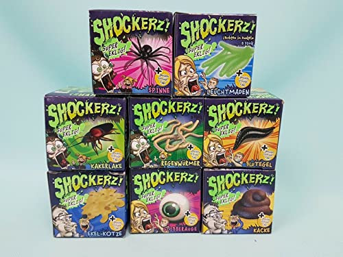 Shockerz 8 vers. Scherzartikel Gadget Kakerlake Kotze Würmer Kacke Halloween