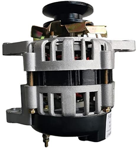 JHKJ Lichtmaschine 220 V 1500 W Permanentmagnet-Generator, 1500 W Konstantspannungs-Generator mit Neuer Permanentmagnet-Radriemenscheibe aus reinem Kupfer.