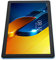 Shanrya Pestaña de Doble Banda, 6GB 128GB Tablet PC Azul 800W 2000W 8800 Mah Batería para el Hogar (Enchufe de la UE)