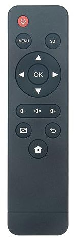 STV383E Replaced Remote Control Compatible with Vankyo Pocket Burger 101 Mini LED LCD Portable Projector