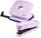 Novus ColorID Schreibtisch-Set in pretty lilac, Hefter B2 Heftleistung 25 Blatt & Locher B220 Lochleistung 20 Blatt
