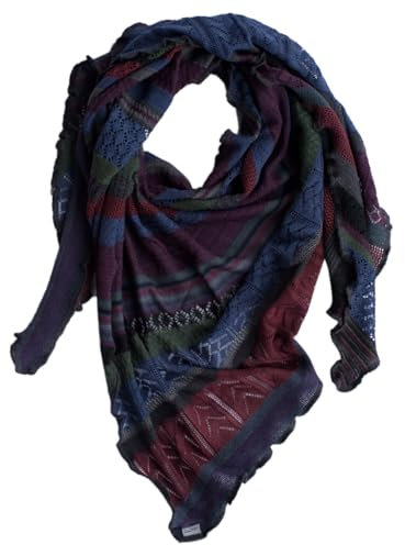 Invero, Merino Dreieckstuch/Schal Kyra, 100% Wolle (Nachtigal)