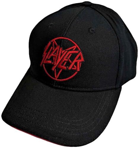 Rock Off officially licensed products Slayer Pentagram Band Logo Baseball Cap One Size