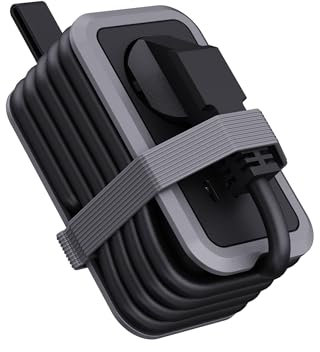 PD20W Reisesteckdose,4 in 1 Steckdosenleiste,Mehrfachsteckdose mit USB und Type C, 3680W 16A Steckdosenverlängerung Steckdosenadapter, Mehrfachstecker mit Datenkabel for iPad iPhone Tablets,Grau