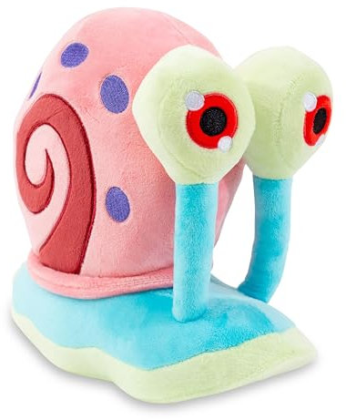 Nickelodeon Spongebob Schwammkopf Gary die Schnecke, 25,4 cm großes weiches Stofftier zum Sammeln