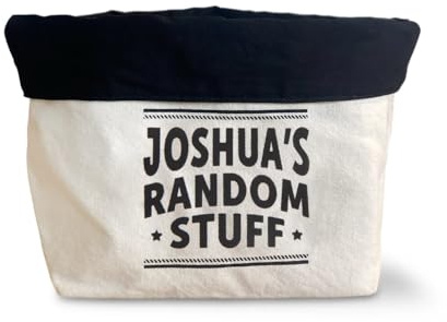 History & Heraldry Personalised Top Bloke storage pouch (Contemporary, Joshua)