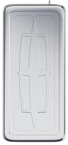Vasca Raccogli Condensa Condizionatore Acciaio Inossidabile Con Tubo Flessibile da 2m, Raccolta Acqua per Pompe di Calore Esterne(100 * 47.5cm)