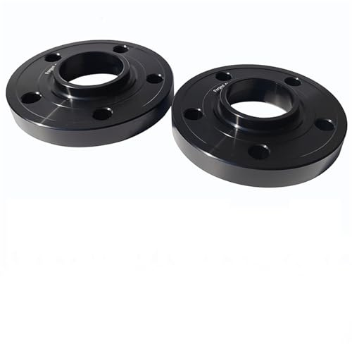 Spurverbreiterung 15 Mm 5x112 57,1 Mm Zentrierbohrung 6061-T6 Aluminium-Spurverbreiterungen Mit 45 Mm Kugelgelenk (14x1,5) Für Glof Für GTI(15mm black bolts)