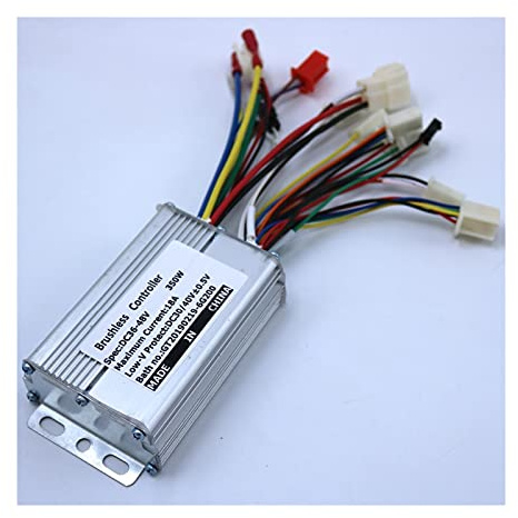 Ebike Controller,Brushless Motor Controller 36V / 48V 350W 250W BLDC Motor Controller E-Bike Brushless Speed ​​Controller