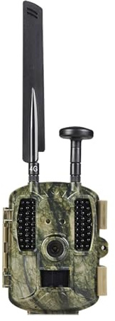 CCZRD 4G LTE Wildtier-Jagd-Hinterkamera-Fotofallen Mit App-Steuerung GSM GPS FTP-Funktionen(with Solar Panel)