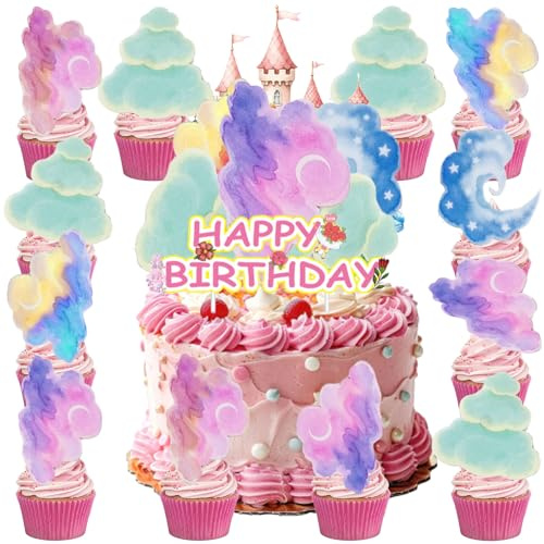 25 Stk Prinzessin Tortendeko Nicht Essbare Kinder, Kuchen Deko