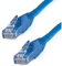 StarTech - Cable de red de par trenzado apantallado (categoría 6, cabezales sin enganches, 22,9 m, ETL), color azul