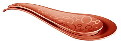 giostyle Forme Doppel-Kochlöffelablage, Polypropylen rot