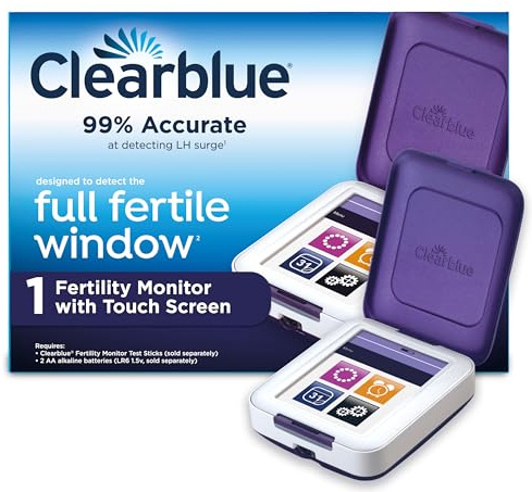 Clearblue Fertility Monitor, 1 Touch-Screen Monitor, 1 Ct
