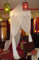 GURU SHOP Orientalischer Baldachin1001 Nacht, Betthimmel, Moskitonetz 1x1m Rund, Weiß, Baumwolle, 300x100x100 cm, Moskitonetze & Baldachine