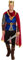 tectake Herrenkostüm König | Langarmshirt mit Wappen-Aufdruck | Bequeme Hose | inklusive Stiefel- und Armstulpen (XL)