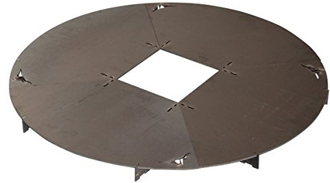 Longhorn-BBQ Feuerplatte • Grillplatte • Plancha - Passend für 60cm & 80cm Feuerschale