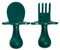 Grabease Besteck-Set, selbstfütterend, Grün