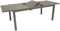 Ausziehtisch 180 bis 240x90x74 cm Aluminiumgestell und Sicherheitsglas